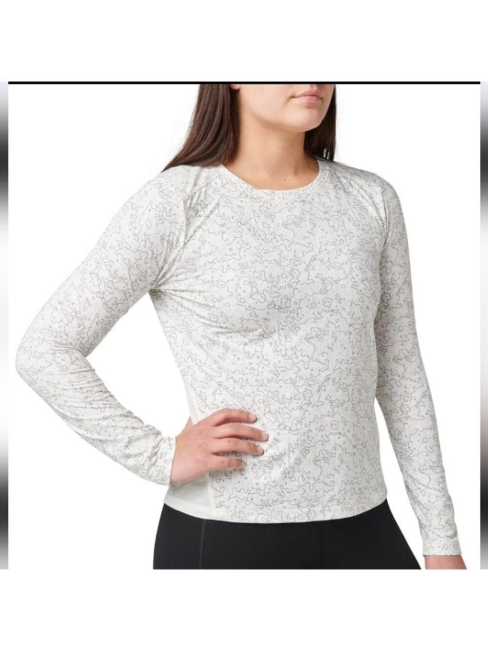 5.11 Tactical Women's 66023 PT-R White Catalyst Long Sleeve Top Size S - Picture 2 of 12